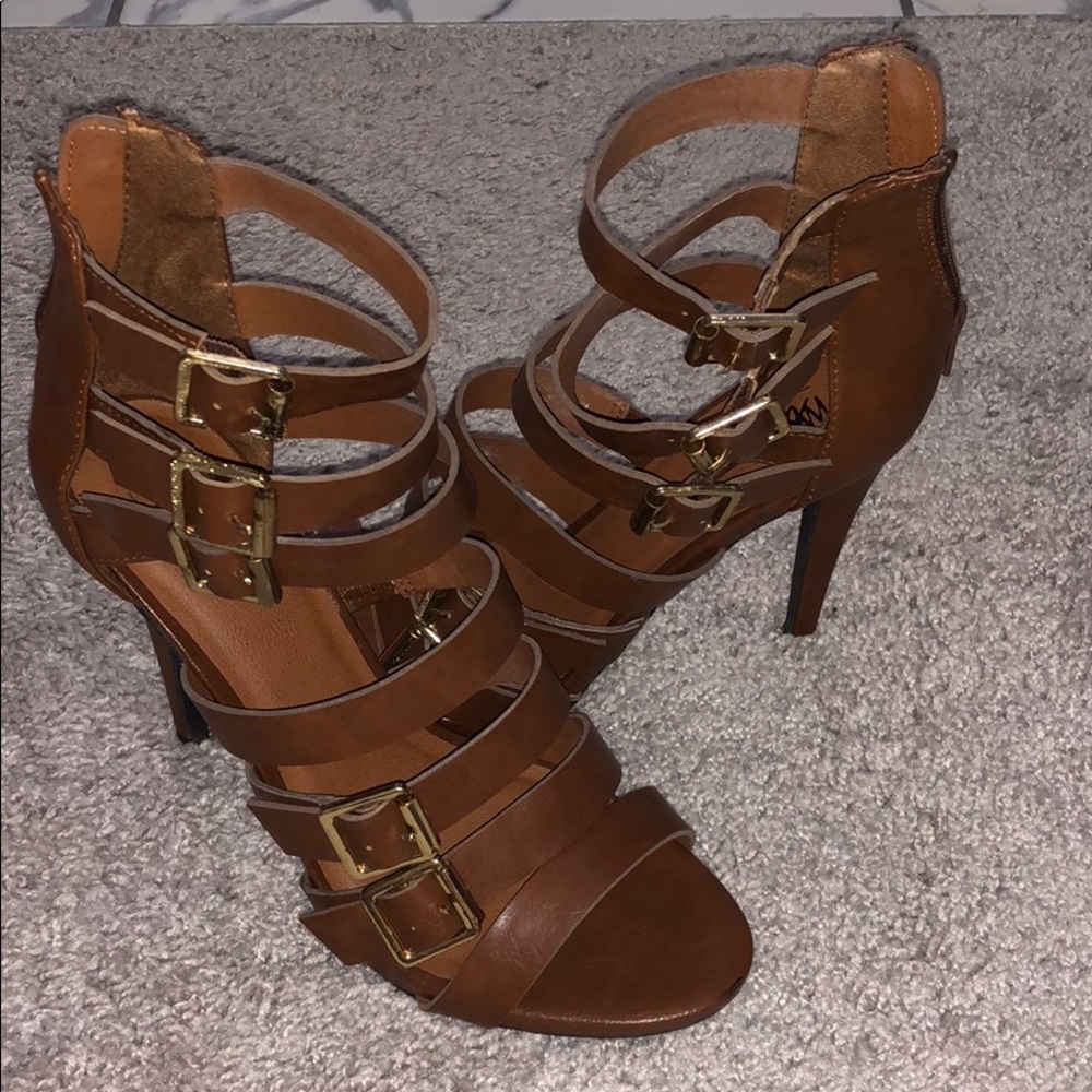 Cognac (brown) heels